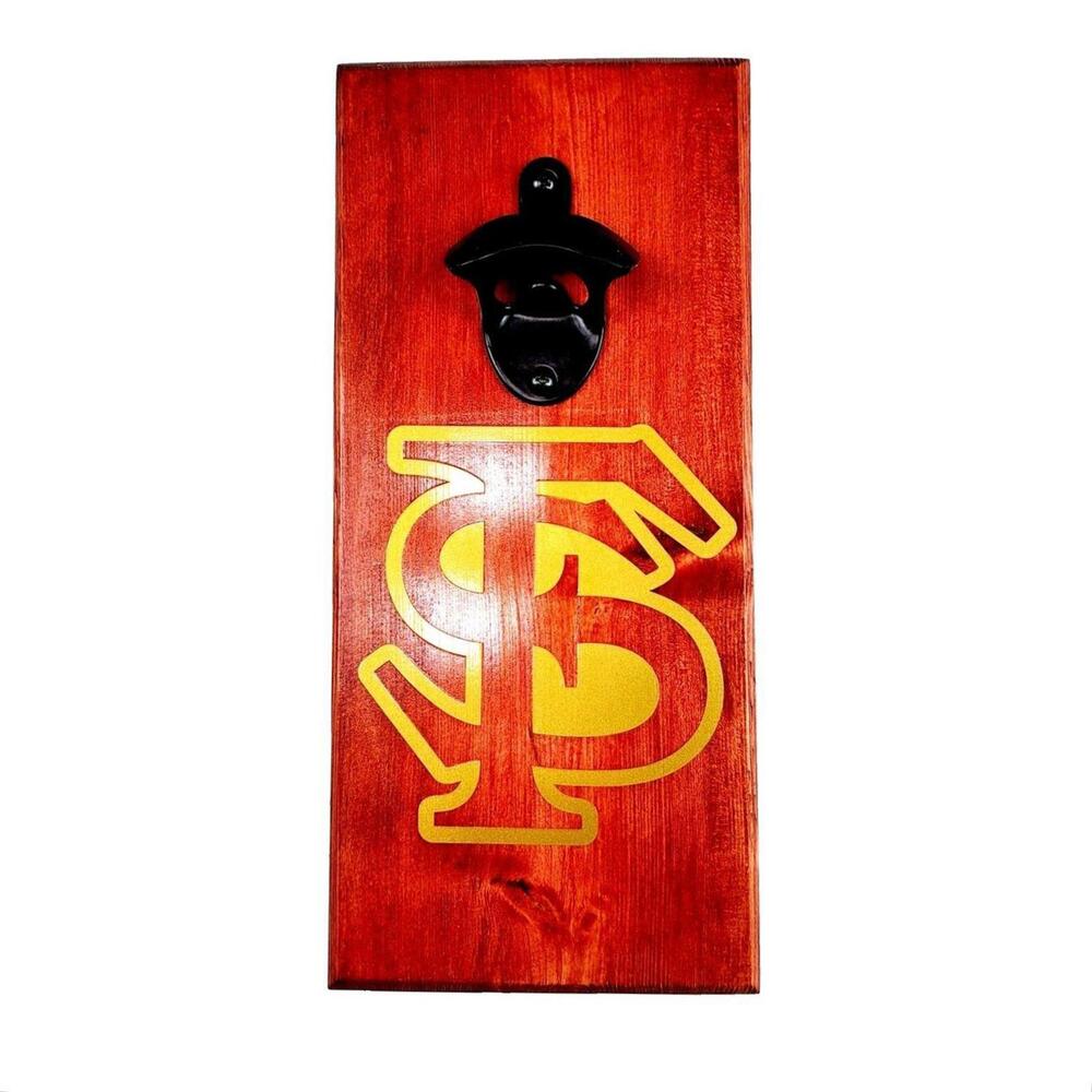 Wall Mounted Magnetic Bottle Opener Beer Opener Gift for Dad Men Florida State